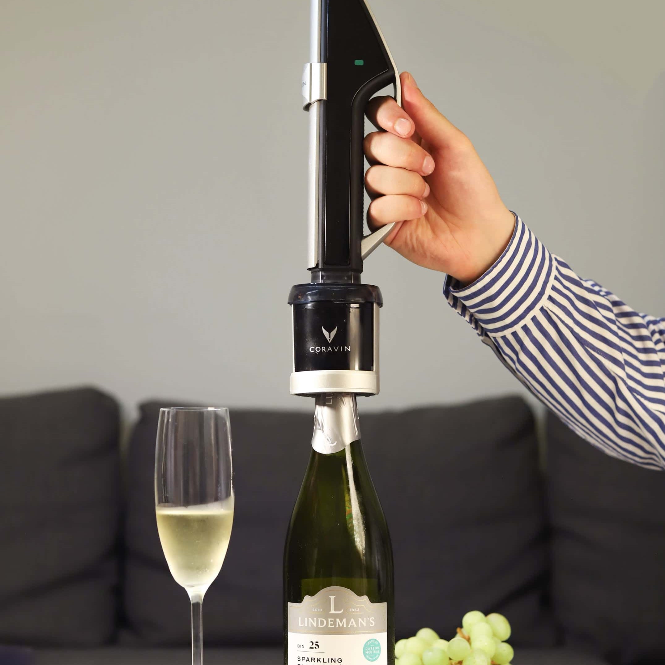 Coravin’s Comprehensive Guide to Storing Sparkling wine